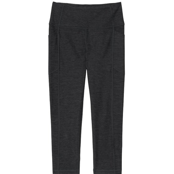 VS 2 Essential Capri Leggings Tornado Heather Gray Workout Cute 20” Inseam NWT - Picture 7 of 10